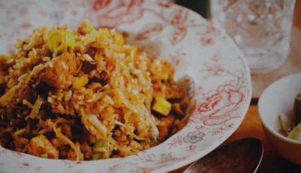Nasi goreng (light) recept