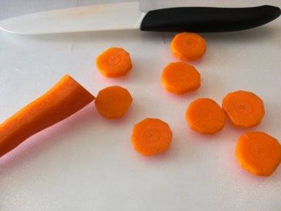 Geglaceerde wortel met knoflook recept