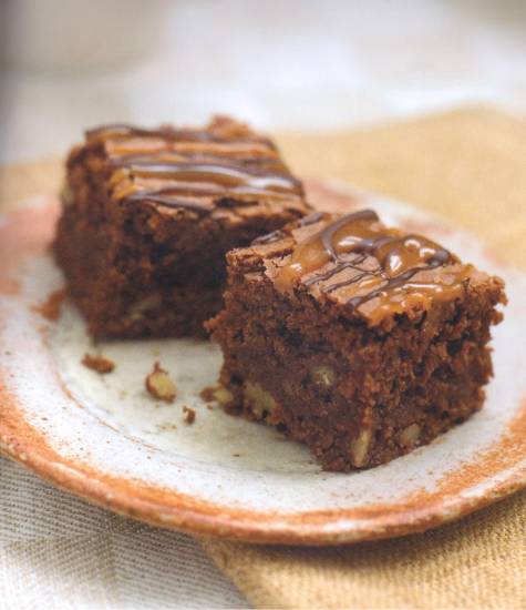 Chocolade brownies met karamel. (vingers bij aflikken) recept ...