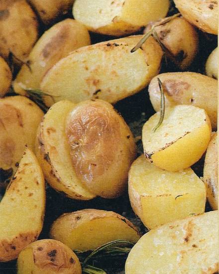In de schil geroosterde aardappels (variaties) recept