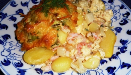 Ovenschotel met witte asperges en noorse garnalen recept ...