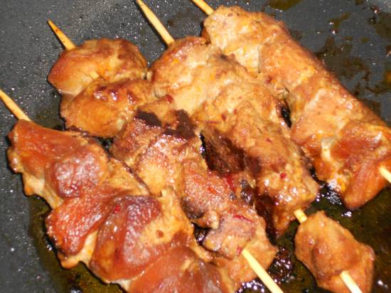 Heerlijke indonesische saté ajam en saté babi recept