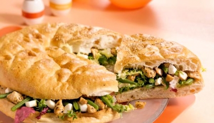 Grote sandwich van turks brood recept