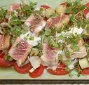 Franse salade met geroosterde tonijn recept