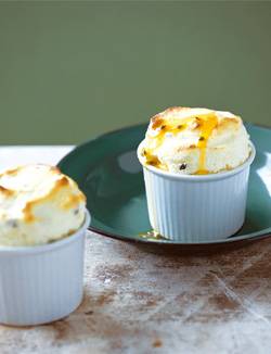 Warme soufflé van passievrucht recept