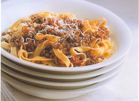 Geweldige en klassieke pasta bolognese recept