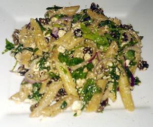 Maaltijdsalade met pasta en rucola recept