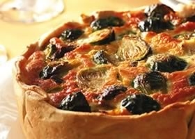 Quiche van spruitjes en haas recept