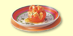 Gevulde tomaten met garnalen recept