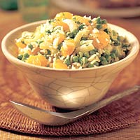 Tropische rijstsalade recept
