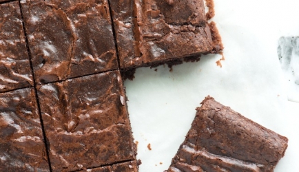 Fudgy brownies recept