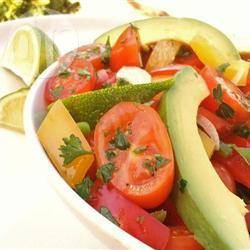 Salsa salade recept