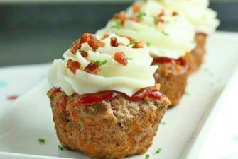 Meatloaf cupcakes recipe recept