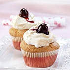 Sweet valentine cupcake amarena-meringue recept
