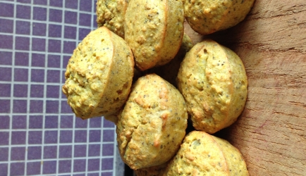 Hartige kerrie muffins (glutenvrij) recept