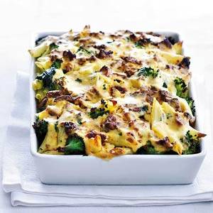 Ovenpasta met broccoli & spinazie recept