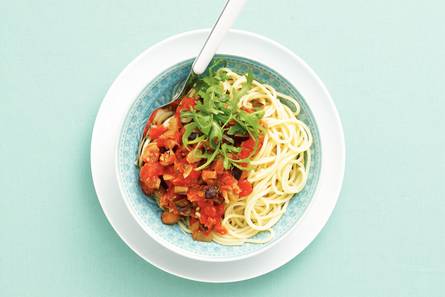 Spaghetti tonijnsaus