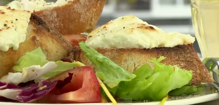 Salade chevre chaud recept