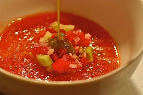 Eenvoudige spaanse gazpacho recept