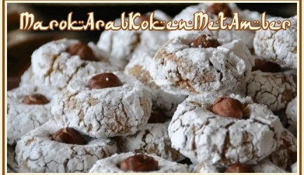 Hazelnootghoriba (marokkaanse koekjes) recept