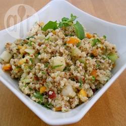Wintersalade met quinoa en kumquat recept