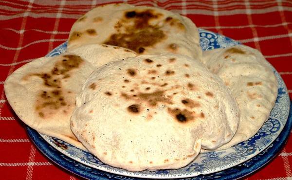 Chapati recept
