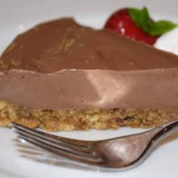 Chocolade cheesecake zonder bakken recept