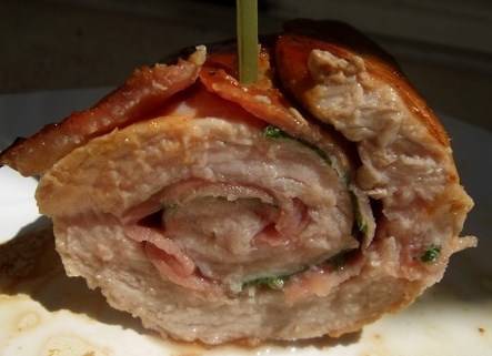 Saltimboccarolletjes:kalfsvlees met rauwe ham en salie recept ...