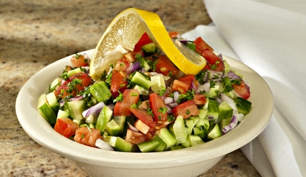 Salad shirazi  perzische salade recept