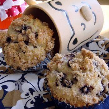 Blueberry muffin recept