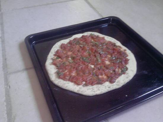 Italiaanse pizza met tonijn recept