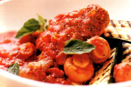 Italiaanse kip met tomaten en oregano recept