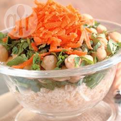 Bulgur salade met kikkererwten recept