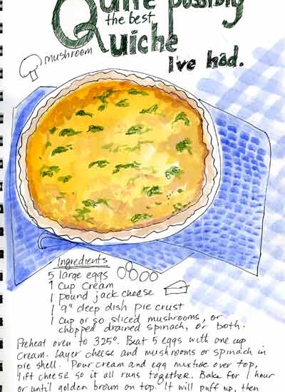 Jamie oliver's allerheerlijkste quiche met champignons recept ...