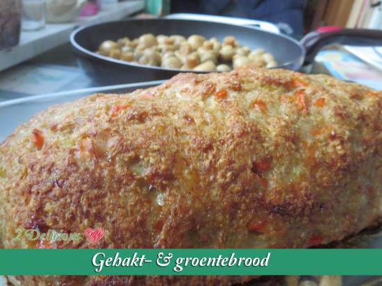 Gehakt- & groentebrood recept