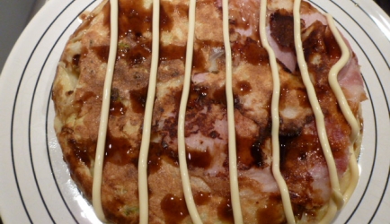 okonomiyaki osaka-stijl  japanse kool pannekoek. recept ...