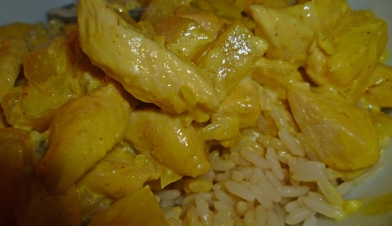 Pittige, romige, frisse kip ananas curry smullen! recept