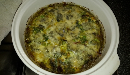 Frittata met broccoli &; erwten recept