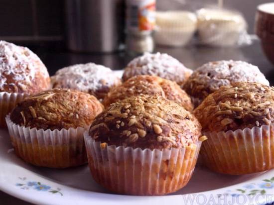 Hartige muffins recept