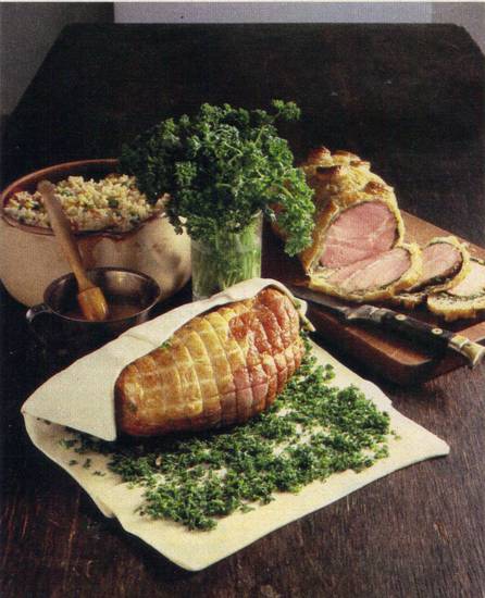Ham in bladerdeeg recept