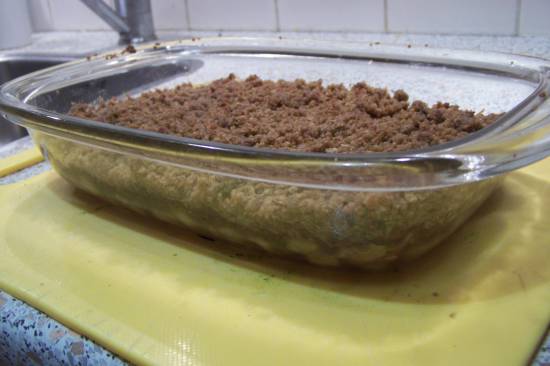 Perencrumble met honing recept