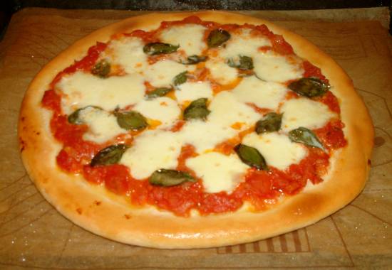Pizza margherita recept