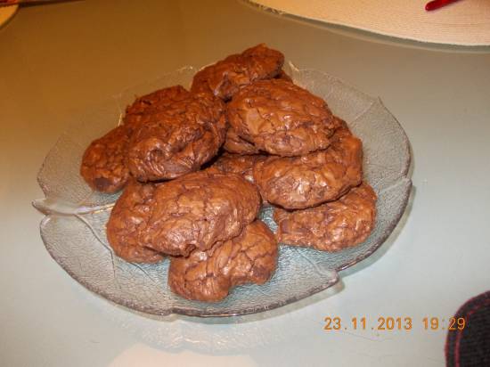 Verslavende double chocolate cookies ( dubbele chocoladekoek ...