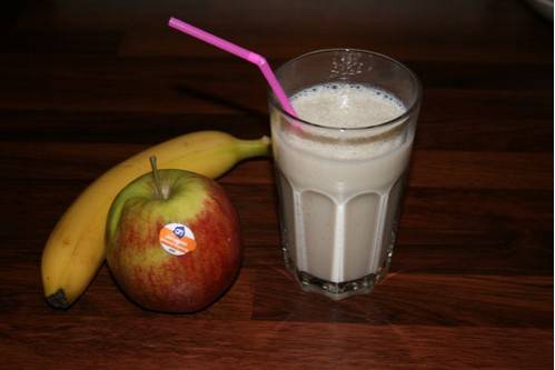 Appel-banaan smoothie recept