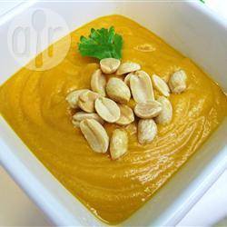 Afrikaanse soep van zoete aardappels en pinda's recept