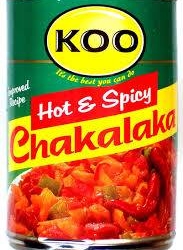 Hot and spicy chakalaka recept