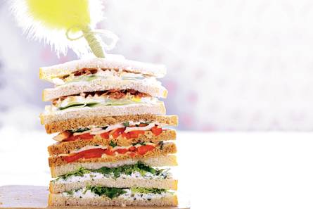 Sandwich kruidenroomkaas