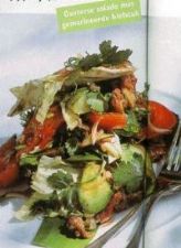 Oosterse salade met gemarineerde biefstuk recept