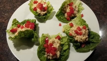 Eier- &; ansjovis salade recept