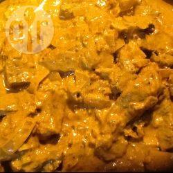 Superpittige curry met rundvlees recept